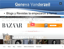 Tablet Screenshot of gracielavaldezvera.com